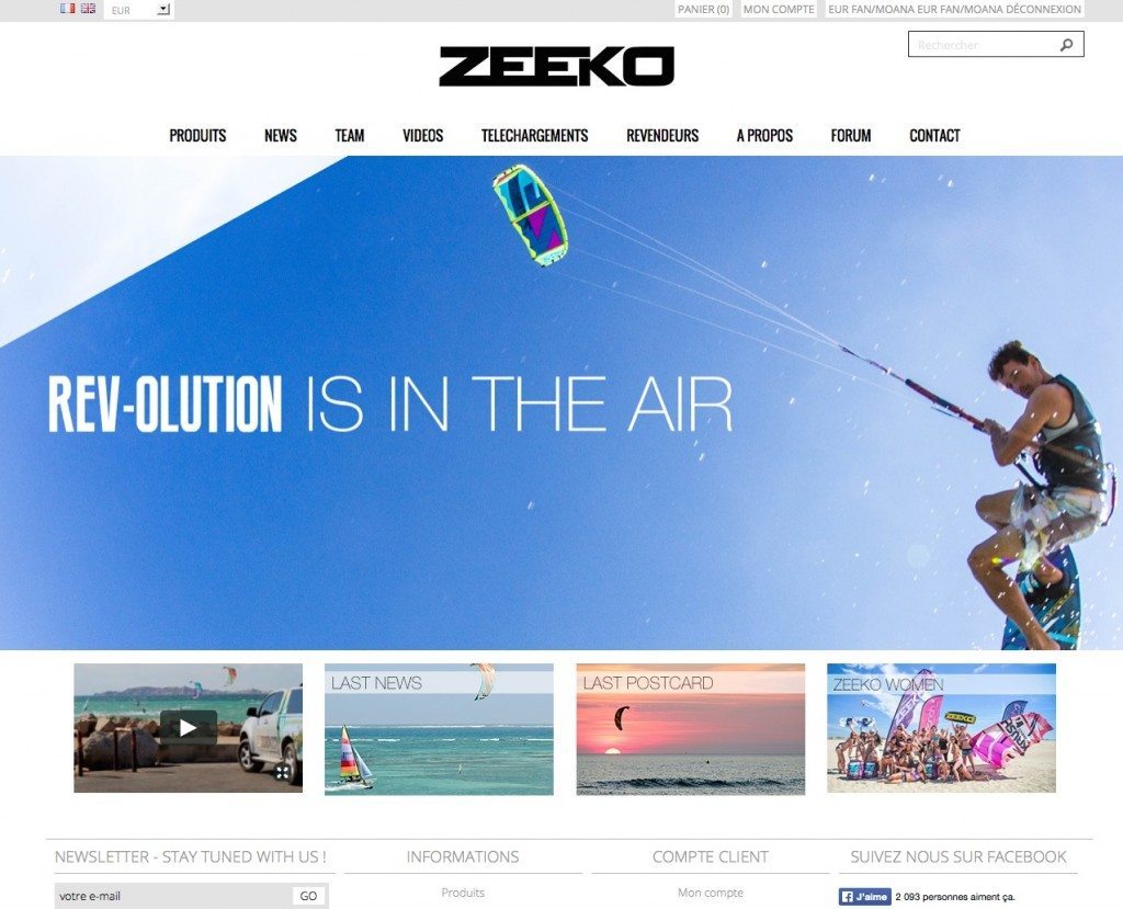 ZEEKO KITEBOARDING NOTUS REV